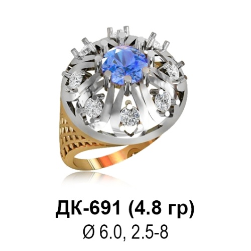 Кольцо ДК-691 восковка