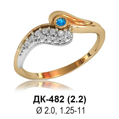 Кольцо ДК-482 восковка