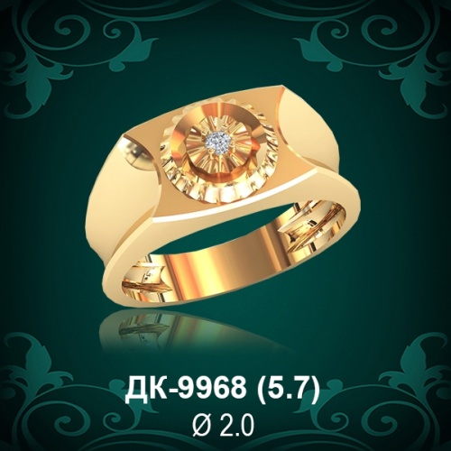 Мужской Перстень ДК-9968 восковка