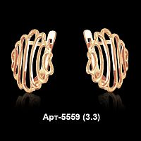 Серьги Арт-5559 восковка