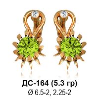 Серьги ДС-164 восковка