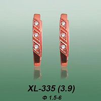 Серьги XL-335 опока