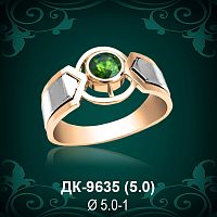 Мужской перстень ДК-9635 восковка