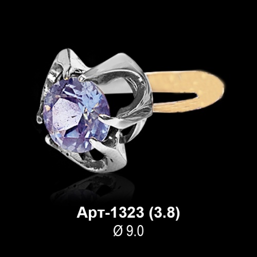 Кольцо Арт-1323 восковка