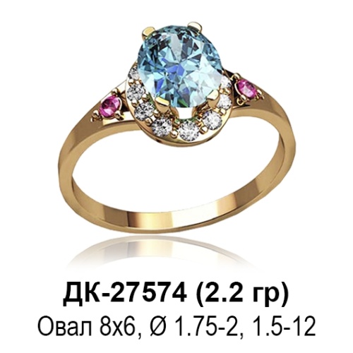 Кольцо ДК-27574 восковка Кольцо ДК-27574 восковка