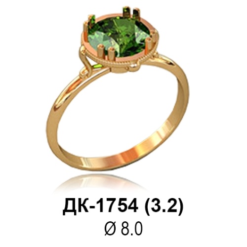 Кольцо ДК-1754 восковка