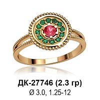 Кольцо ДК-27746 восковка