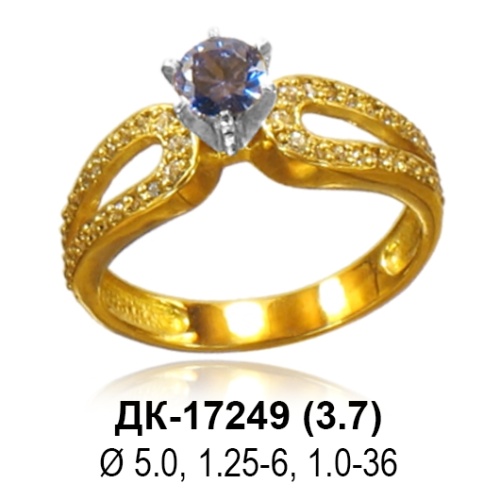 Кольцо ДК-17249 восковка
