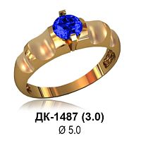 Кольцо ДК-1487 восковка