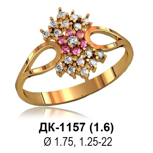 Кольцо ДК-1157 восковка