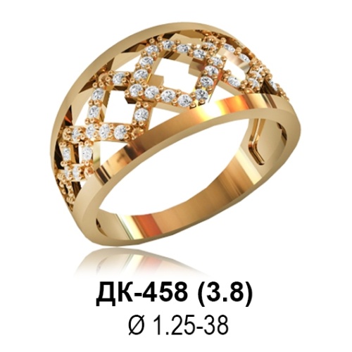 Кольцо ДК-458 восковка