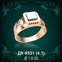 Мужской перстень ДК-9531 восковка