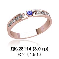 Кольцо ДК-28114 восковка
