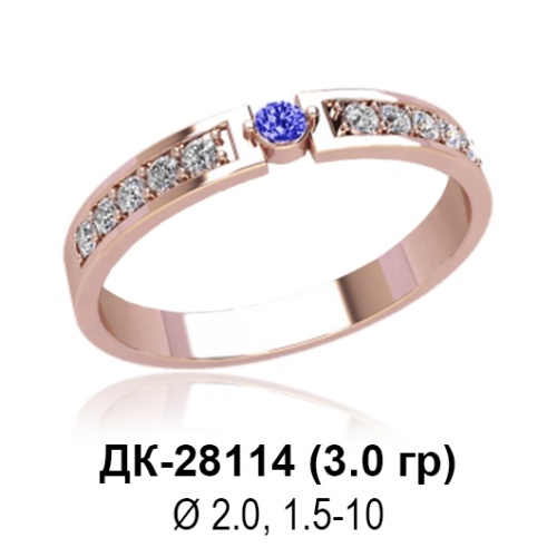 Кольцо ДК-28114 восковка