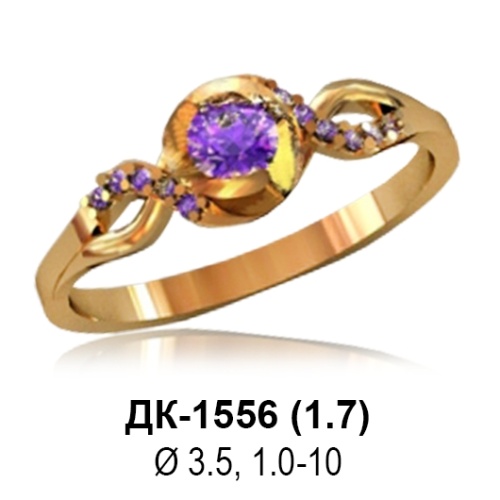 Кольцо ДК-1556 восковка Кольцо ДК-1556 восковка