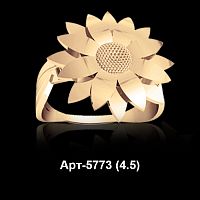 Кольцо Арт-5773 восковка