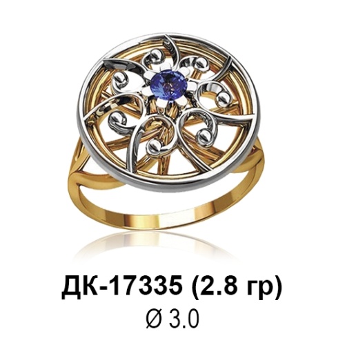 Кольцо ДК-17335 восковка