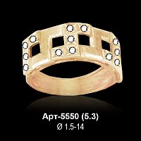 Кольцо Арт-5550 восковка