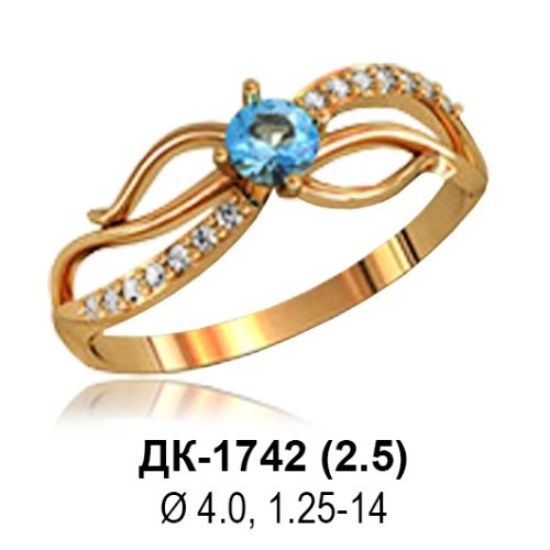 Кольцо ДК-1742 восковка