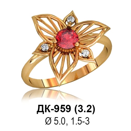 Кольцо ДК-959 восковка