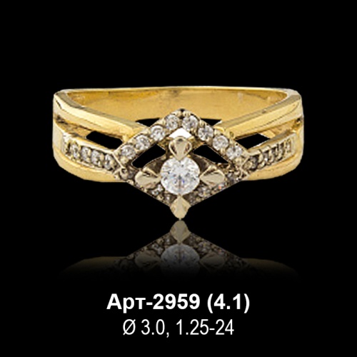 Кольцо Арт-2959 восковка Кольцо Арт-2959 восковка