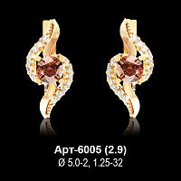 Серьги Арт-6005 восковка