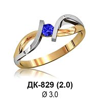 Кольцо ДК-829 восковка