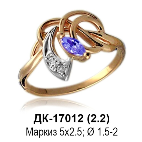 Кольцо ДК-17012 восковка