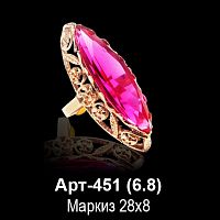 Кольцо Арт-451 восковка