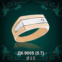 Мужской перстень ДК-9005 восковка