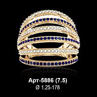 Кольцо Арт-5886 восковка