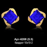 Серьги Арт-6208 восковка