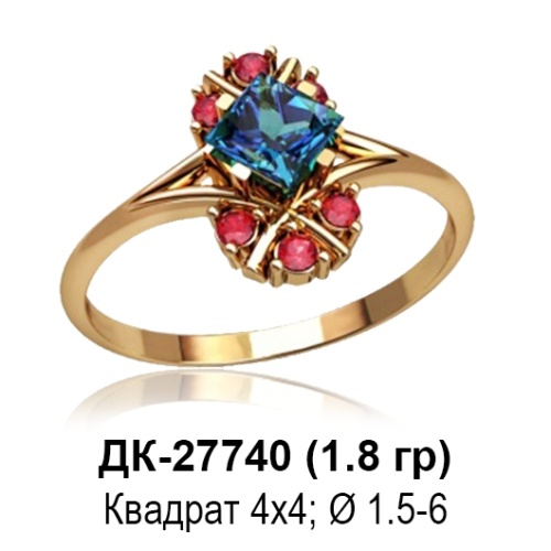 Кольцо ДК-27740 восковка Кольцо ДК-27740 восковка
