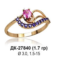 Кольцо ДК-27840 восковка