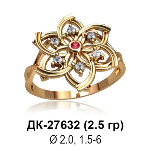 Кольцо ДК-27632 восковка