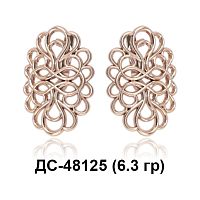Серьги ДС-48125 восковка