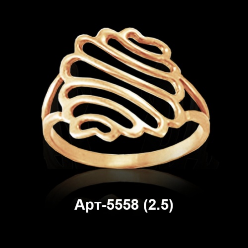 Кольцо Арт-5558 восковка