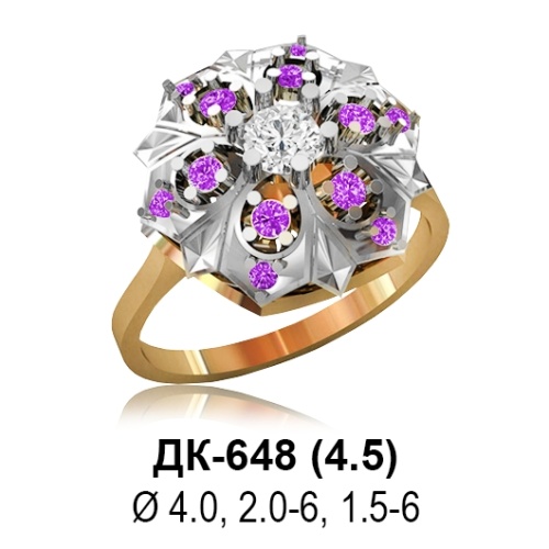 Кольцо ДК-648 восковка