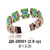 Кольцо ДК-28001 восковка