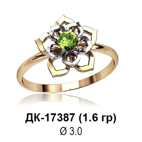 Кольцо ДК-17387 восковка