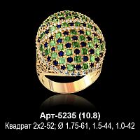 Кольцо Арт-5235 восковка
