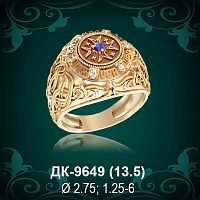 Мужской перстень ДК-9649 восковка