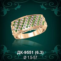Мужской перстень ДК-9551 восковка