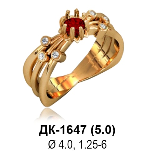 Кольцо ДК-1647 восковка