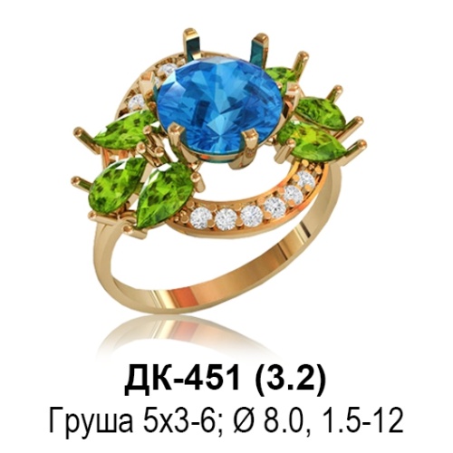 Кольцо ДК-451 восковка