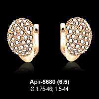 Серьги Арт-5680 восковка
