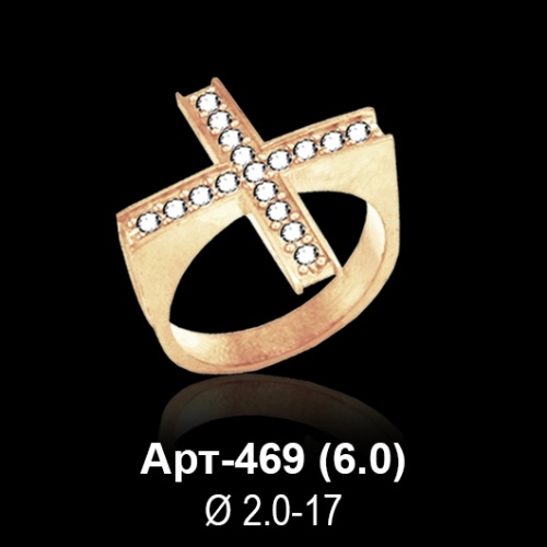 Кольцо Арт-469 восковка