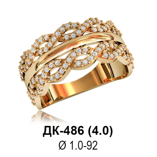 Кольцо ДК-486 восковка
