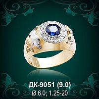 Мужской перстень ДК-9051 восковка