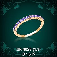 Кольцо "Дорожка" ДК-4028 восковка